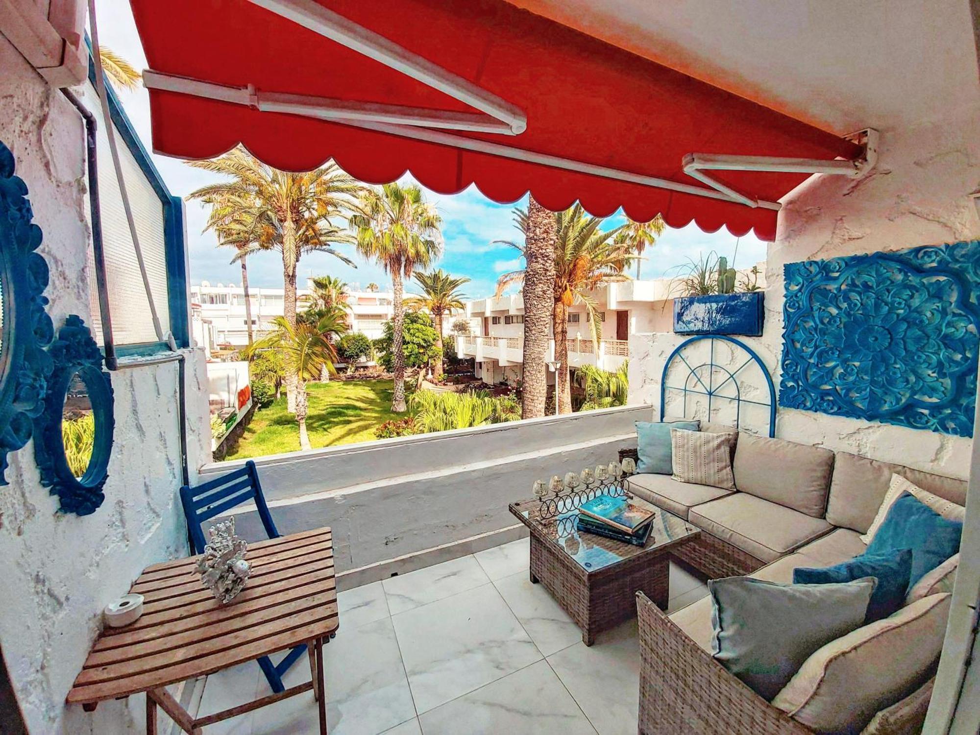 Canarian Blue Suite Tropical Garden View & Pool Costa Del Silencio Dış mekan fotoğraf